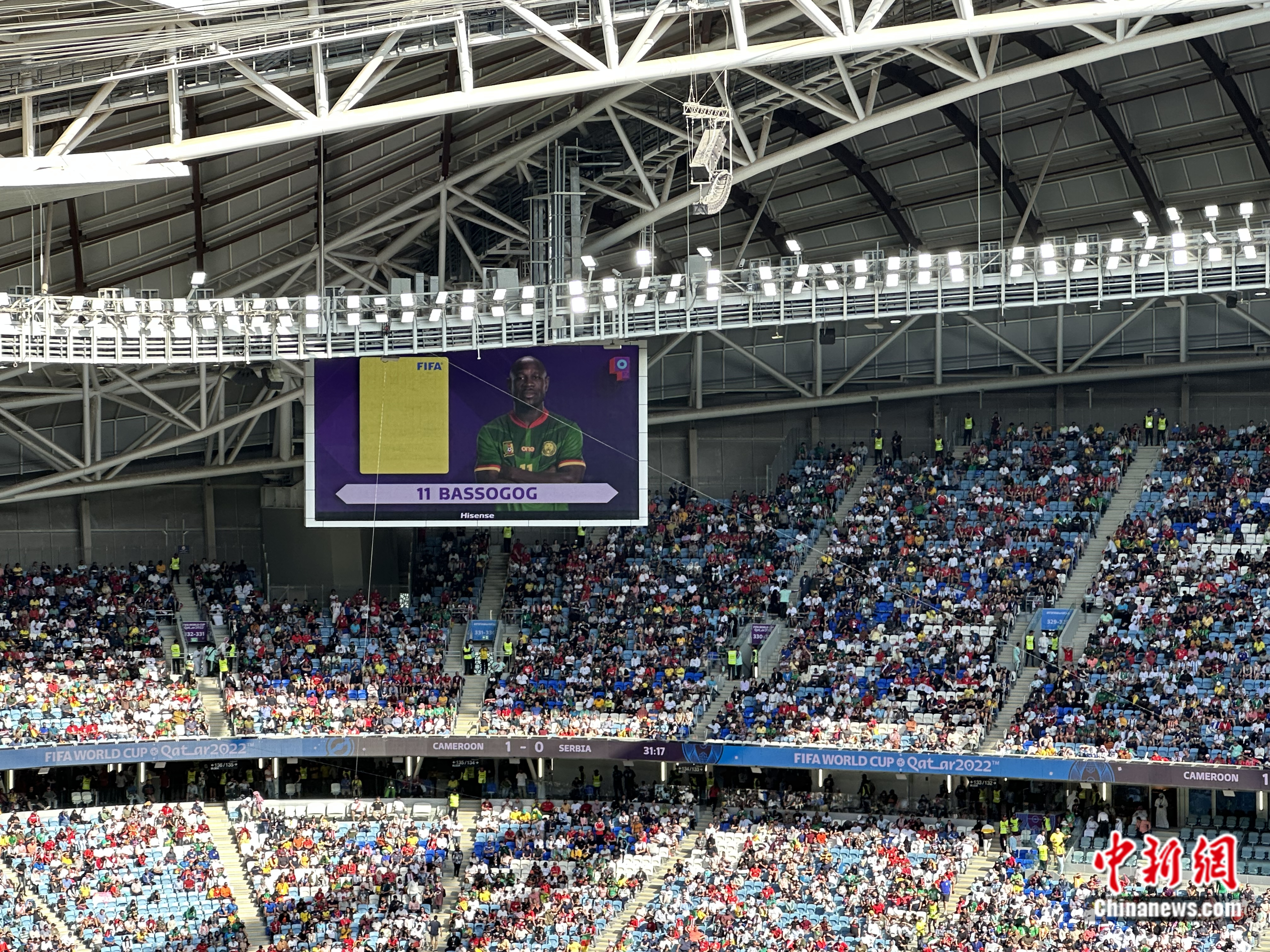 喀麦隆与塞尔维亚世界杯小组赛33战平 中超元素