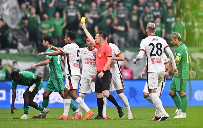 国安俱乐部就中超焦点战争议判罚向足协申诉